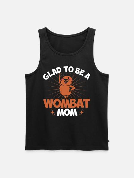 Wombat Wombats Australia Outback Gift - Men's Premium Organic Tank Top - black