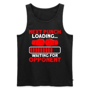 Next blow loads boxing gift - Men's Premium Organic Tank Top - black - Front - Michal (187cm)