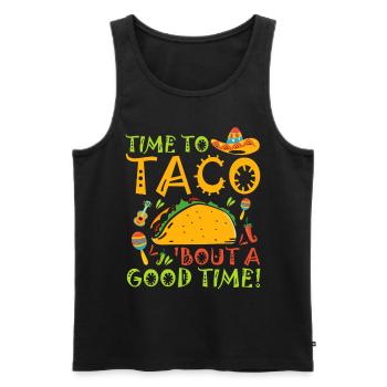 Cinco De Mayo Party Cinco De Mayo 5 De Mayo Gesche - Männer Premium Bio Tank Top - Schwarz - Vorne - AI Model Male 178 light (178cm)