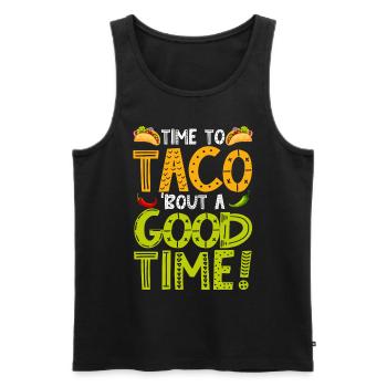 Cinco De Mayo Party Cinco De Mayo 5 De Mayo Gesche - Männer Premium Bio Tank Top - Schwarz - Vorne - AI Model Male 178 light (178cm)