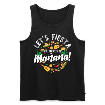 5 De Mayo Viva Mexico Cinco De Mayo Lehrer Geschen - Männer Premium Bio Tank Top - Schwarz - Vorne - AI Model Male 178 light (178cm)
