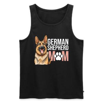 German Shepherd Dog Breed Pet German Shepherd Mom - Männer Premium Bio Tank Top - Schwarz - Vorne - AI Model Male 178 light (178cm)