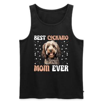 Cockapoo Dog Breeded Pet Best Cockapoo Mom ever - Débardeur bio Premium Homme - noir - Devant - Michal (187cm)
