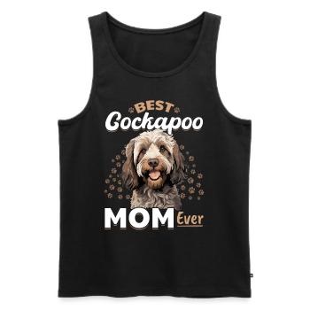 Cockapoo Dog Breeded Pet Best Cockapoo Mom ever - Débardeur bio Premium Homme - noir - Devant - Michal (187cm)
