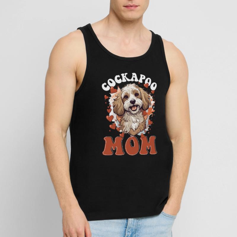 Cockapoo Dog Breed Pet Cockapoo Mom Männer Premium Bio Tank Top