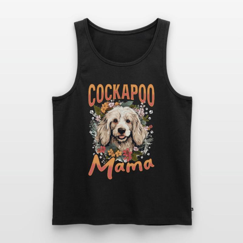 Cockapoo Dog Breed Pet Cockapoo Mama Männer Premium Bio Tank Top