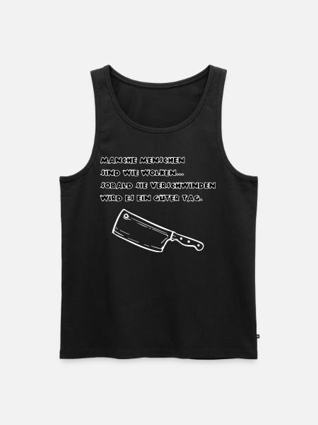 Guter Tag - Männer Premium Bio Tank Top - Schwarz