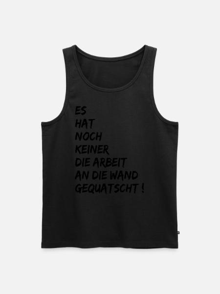 working lazy craftsman chatterbox baloney claim - Men's Premium Organic Tank Top - black