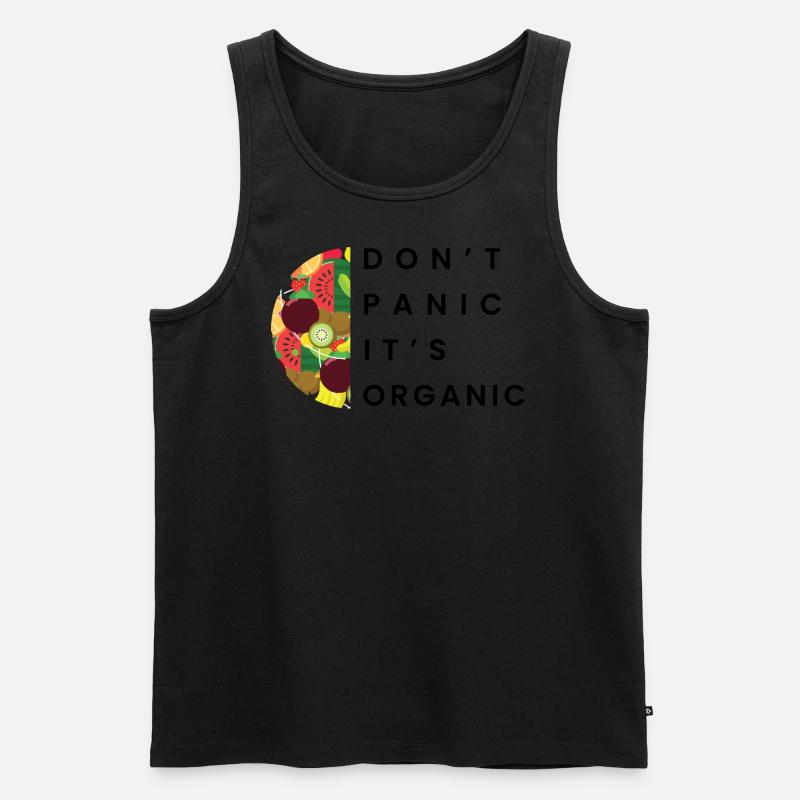 Don't panic - it's organic - Männer Premium Bio Tank Top - undefined