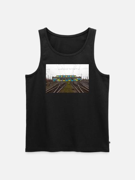 moses taps merch - Männer Premium Bio Tank Top - Schwarz