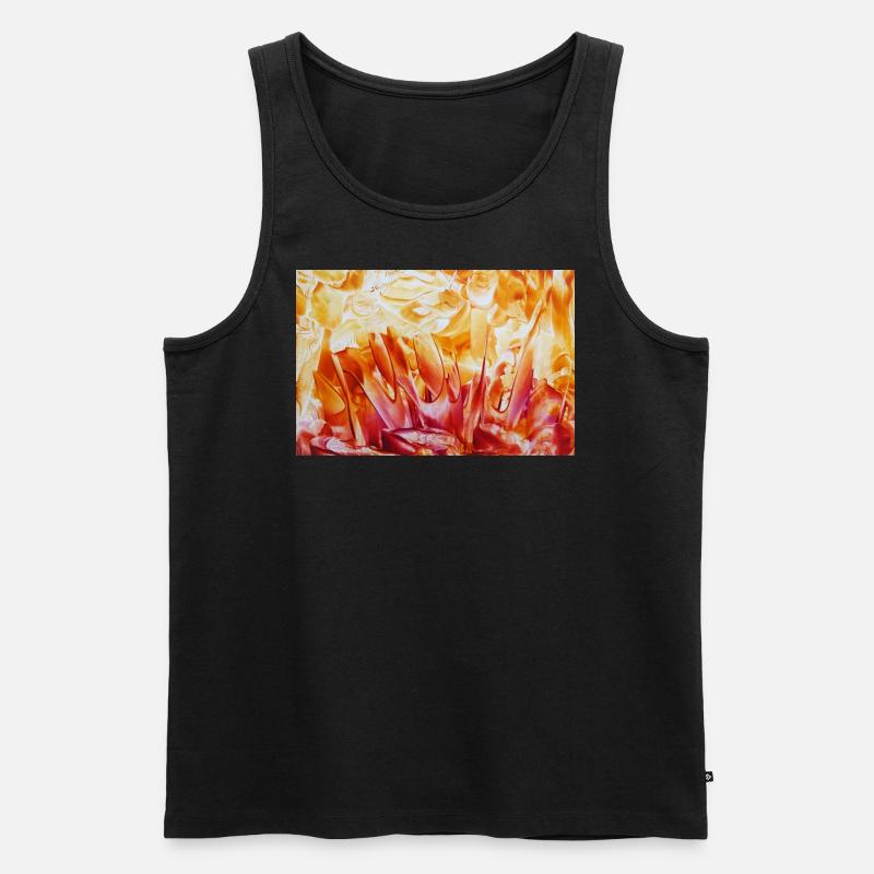 1 78Sentitoks - Männer Premium Bio Tank Top - Schwarz