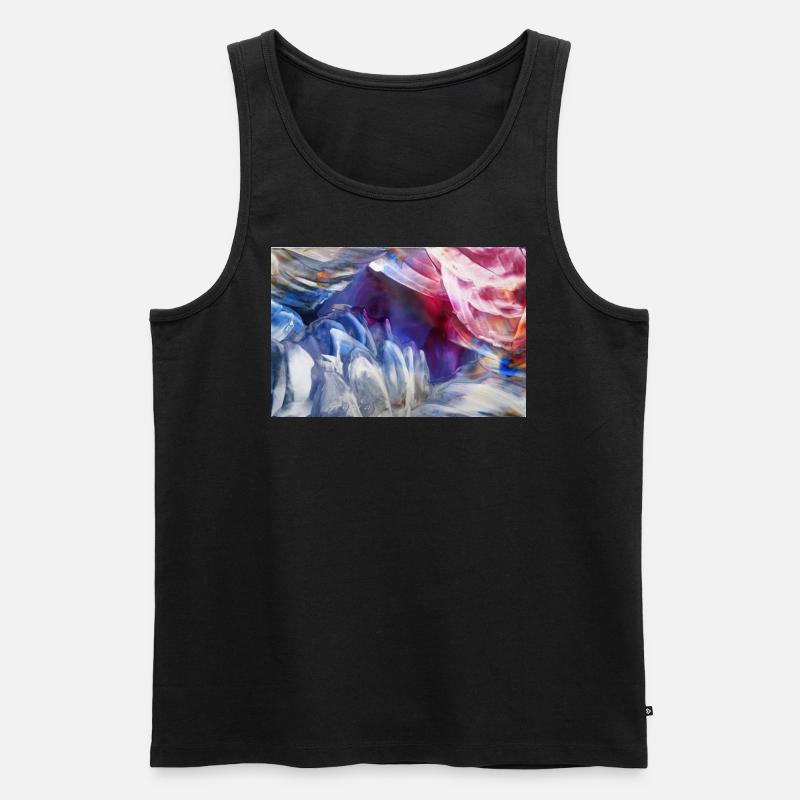 3 78oks - Männer Premium Bio Tank Top - Schwarz