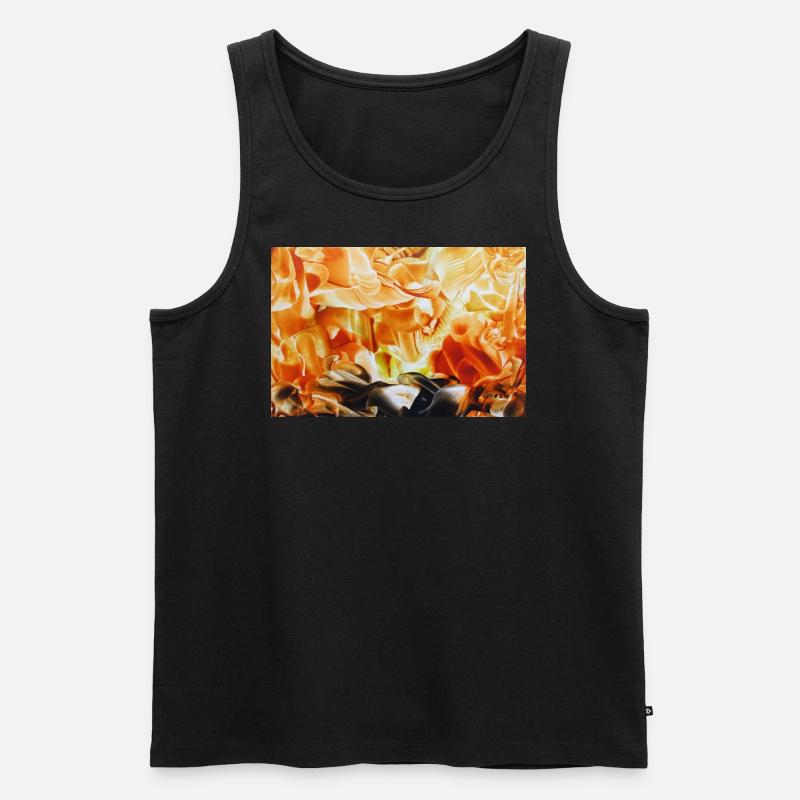 3 91Sentitoks - Männer Premium Bio Tank Top - Schwarz