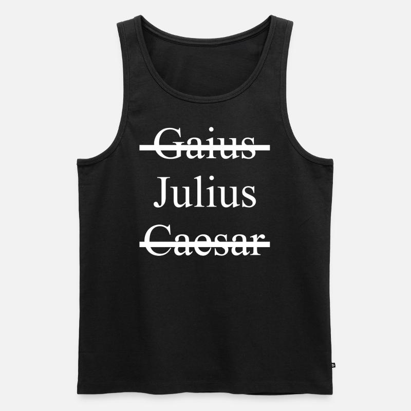 Julius - Männer Premium Bio Tank Top - Schwarz