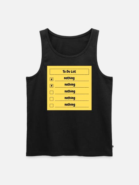 cold smooth tasty 10 - Männer Premium Bio Tank Top - Schwarz