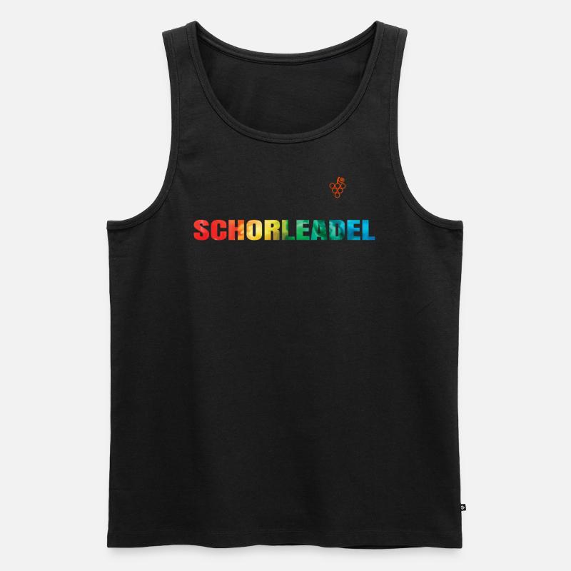 Schorleadel - Männer Premium Bio Tank Top - Schwarz