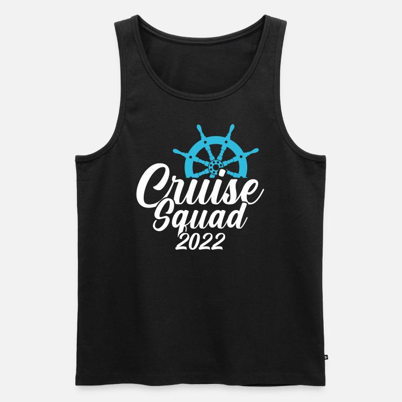 4 Cruise Squad 2022 - Männer Premium Bio Tank Top - Schwarz