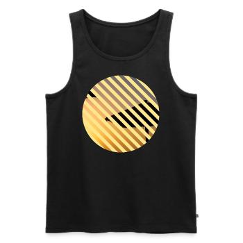 T-shirt Holiday Beach Holiday Summer Sun Cadeau - Débardeur bio Premium Homme - noir - Devant - Michal (187cm)