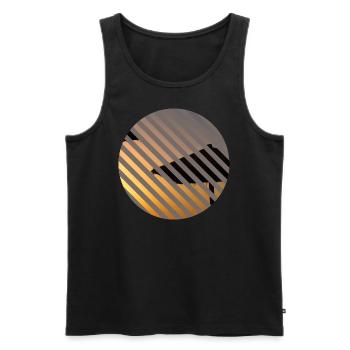 T-shirt Holiday Beach Holiday Summer Sun Cadeau - Débardeur bio Premium Homme - noir - Devant - Michal (187cm)