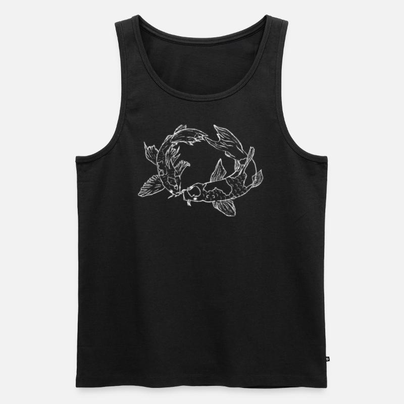 Kois - Männer Premium Bio Tank Top - Schwarz