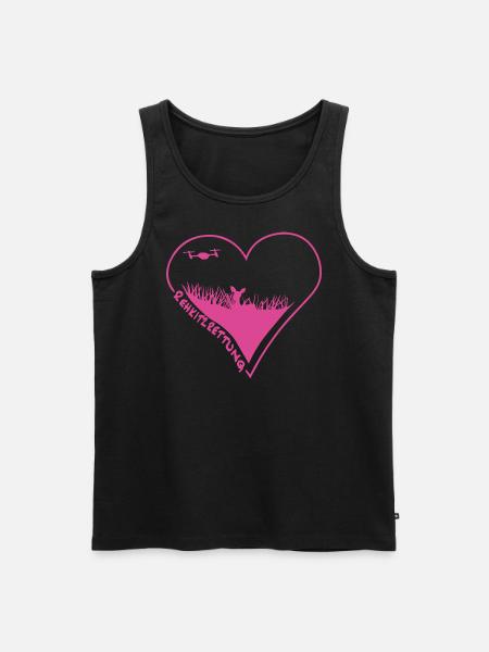 Kitzretter - Männer Premium Bio Tank Top - Schwarz