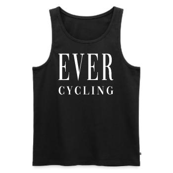 Fahrrad Fahrradfahren Vélo Ever Cycling Radfahren - Débardeur bio Premium Homme - noir - Devant - Michal (187cm)