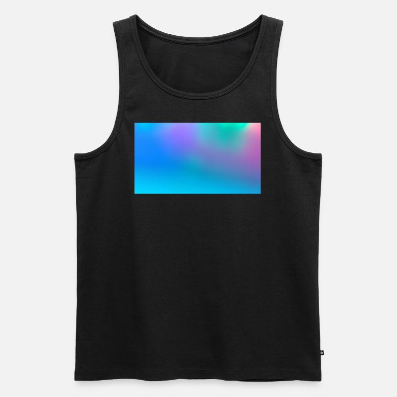 Ocean - Männer Premium Bio Tank Top - Schwarz