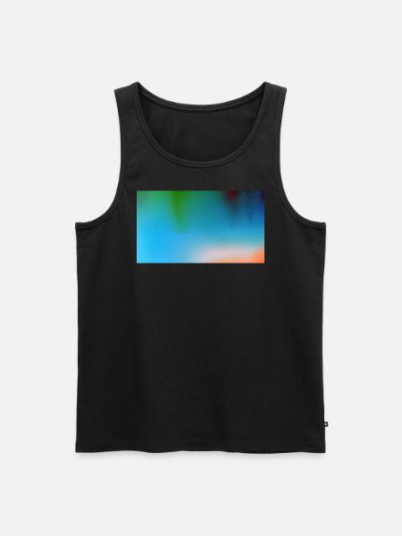Happy Summer 137 - Men's Premium Organic Tank Top - black