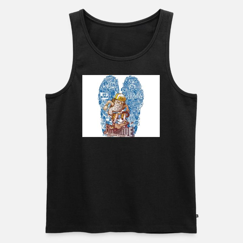 2 Original - Männer Premium Bio Tank Top - Schwarz