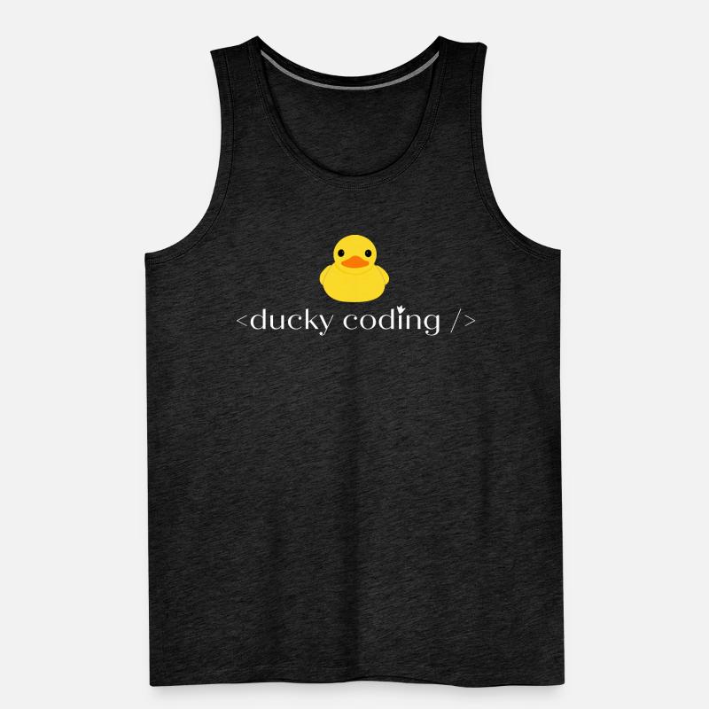 coding programmer tech funny design Men's Premium Organic Tank Top