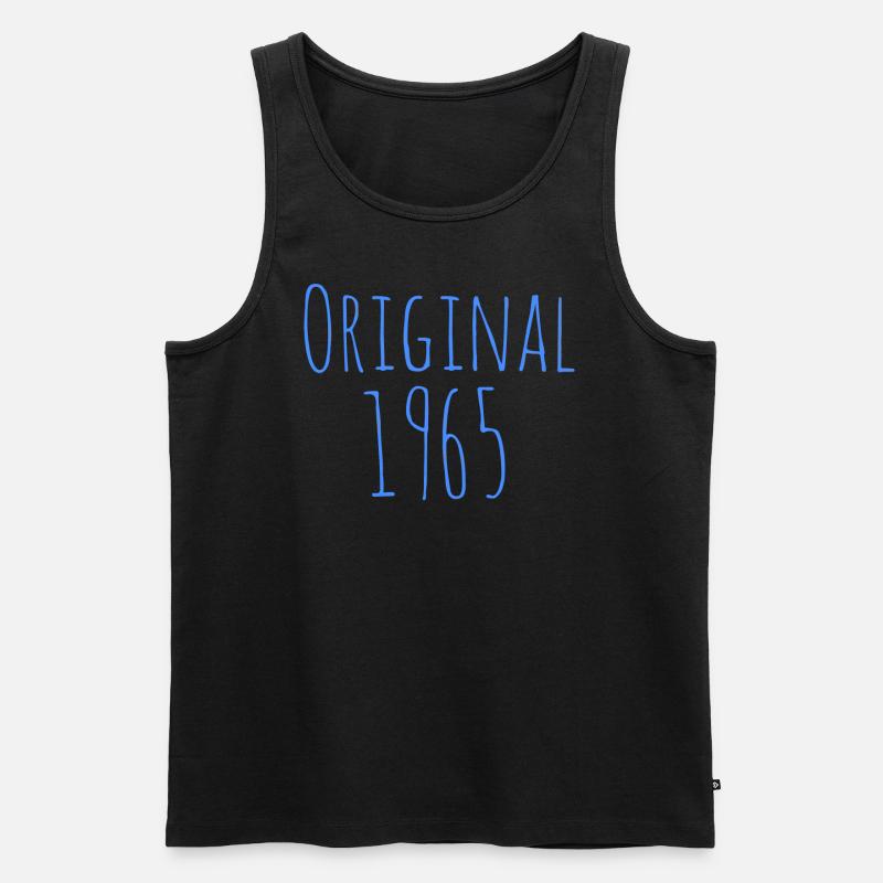 original 1965 - Männer Premium Bio Tank Top - Schwarz