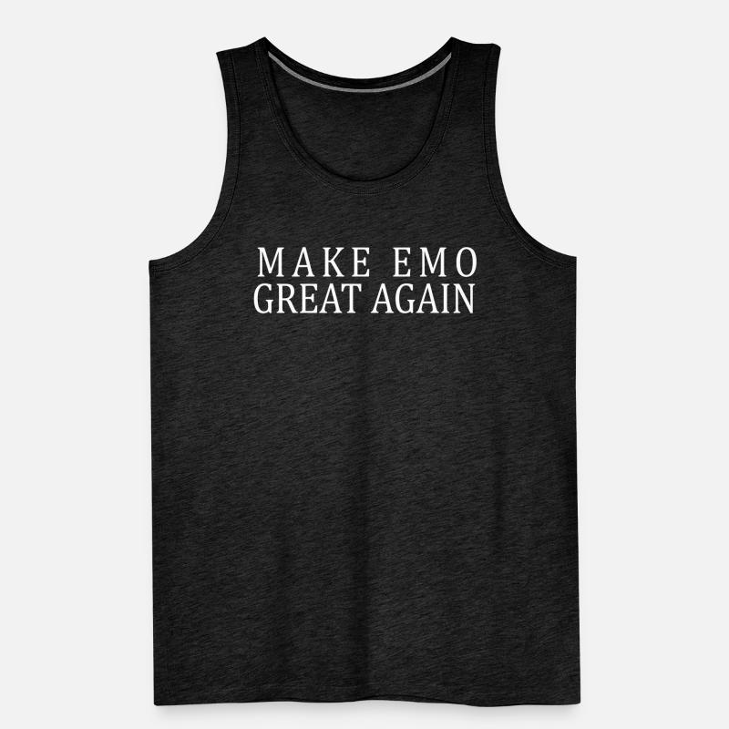 Make Emo Great Again Männer Premium Bio Tank Top