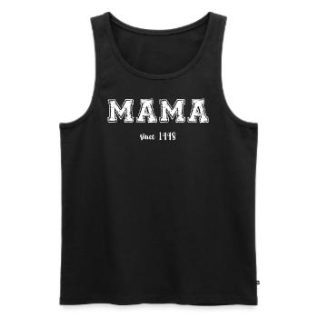 Maman 1998 - Débardeur bio Premium Homme - noir - Devant - Michal (187cm)