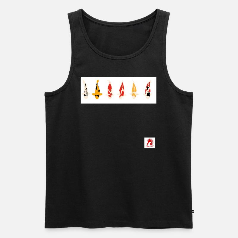KOI - Männer Premium Bio Tank Top - Schwarz