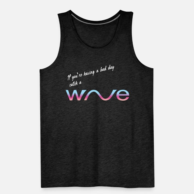 catch a wave Männer Premium Bio Tank Top