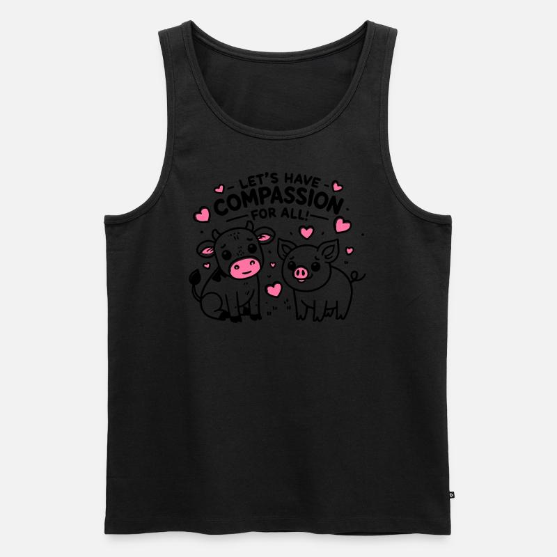 Compassion for all - Männer Premium Bio Tank Top - undefined