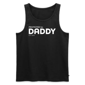 PTD2024 - Männer Premium Bio Tank Top - Schwarz - Vorne - Michal (187cm)