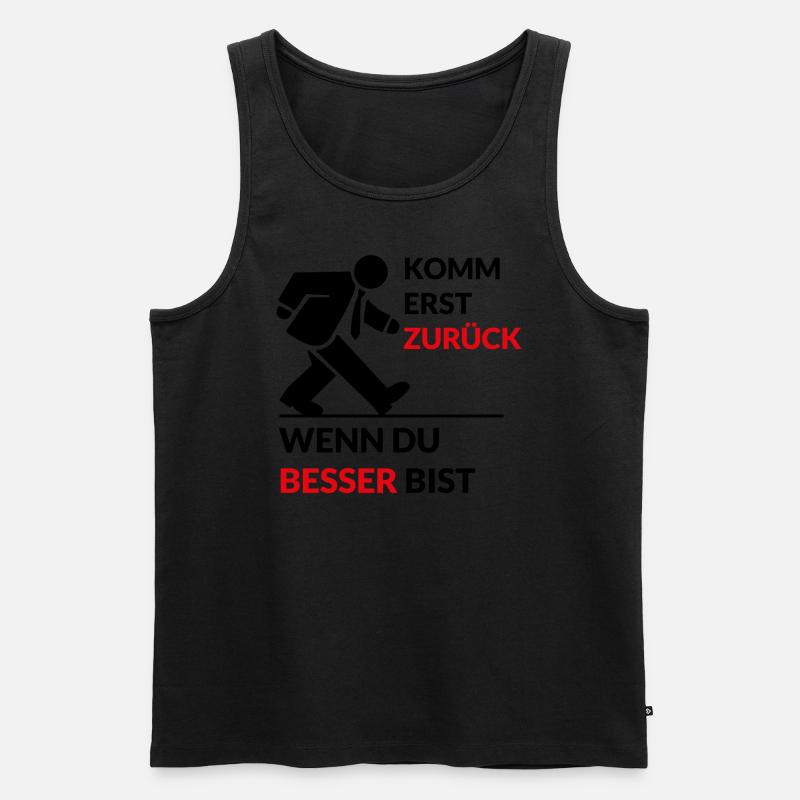 Design "Comeback Statement" - Männer Premium Bio Tank Top - undefined