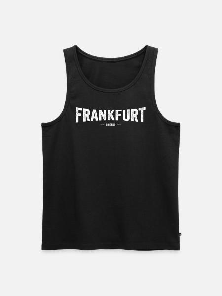 Frankfurt Original - Männer Premium Bio Tank Top - Schwarz
