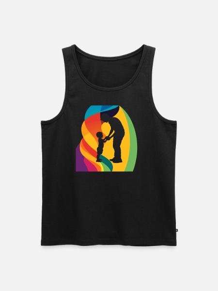 Babysitter Kindermaedchen Haushaltshilfe - Männer Premium Bio Tank Top - Schwarz