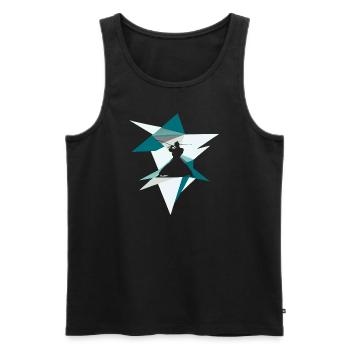 Martial Arts Akrobatik Japan - Männer Premium Bio Tank Top - Schwarz - Vorne - AI Model Male 178 light (178cm)