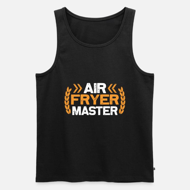 Heißluftfritteuse Master Culinary Crafts - Männer Premium Bio Tank Top - Schwarz