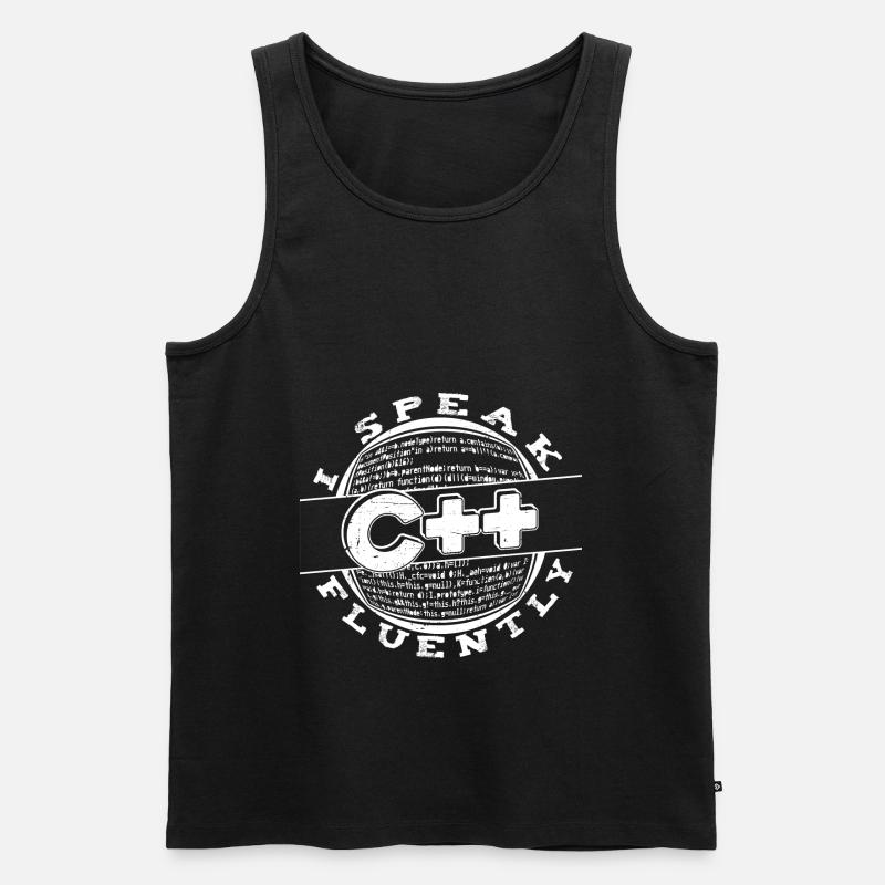 Programmierer Coder Software Entwickler - Männer Premium Bio Tank Top - Schwarz