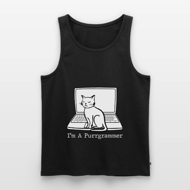 Programmer Coder Software Developer Men's Premium Organic Tank Top