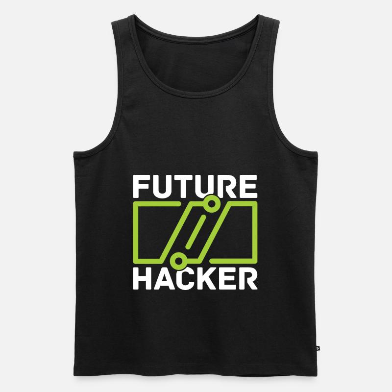 Programmer Coder Software Developer - Men's Premium Organic Tank Top - black