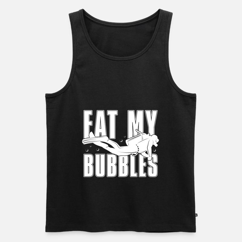 Scuba Diving Divers Diving - Men's Premium Organic Tank Top - black