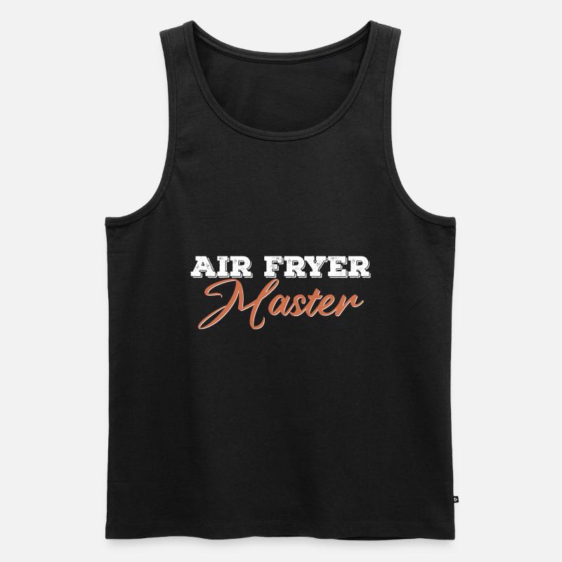 Heißluftfritteuse Master Culinary Crafts - Männer Premium Bio Tank Top - Schwarz