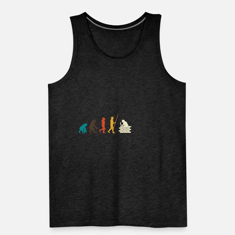 Maurer Evolution Artisan Construction Worker Gift Men's Premium Organic Tank Top