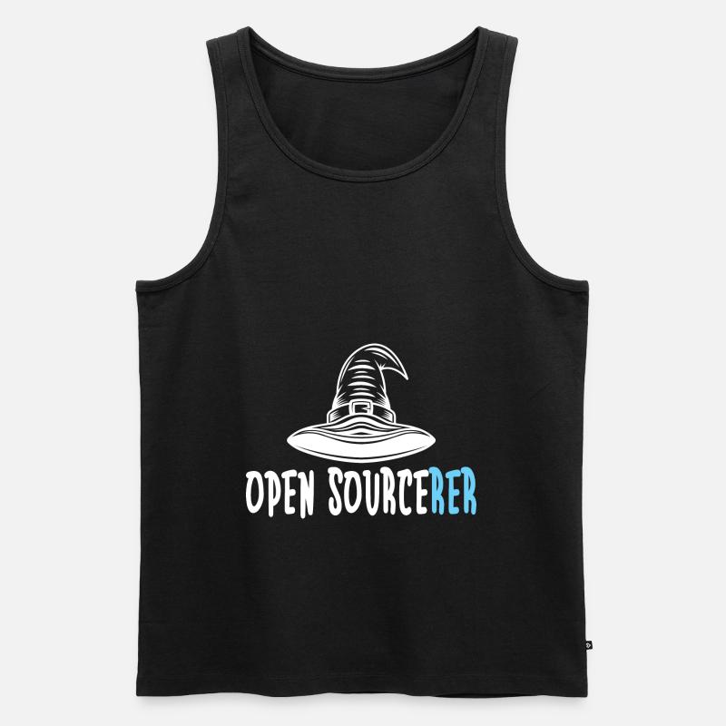 Programmierer Coder Software Entwickler - Männer Premium Bio Tank Top - Schwarz