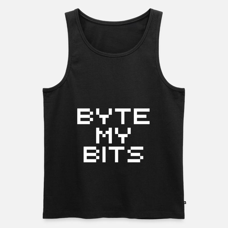 Programmer Coder Software Developer - Men's Premium Organic Tank Top - black